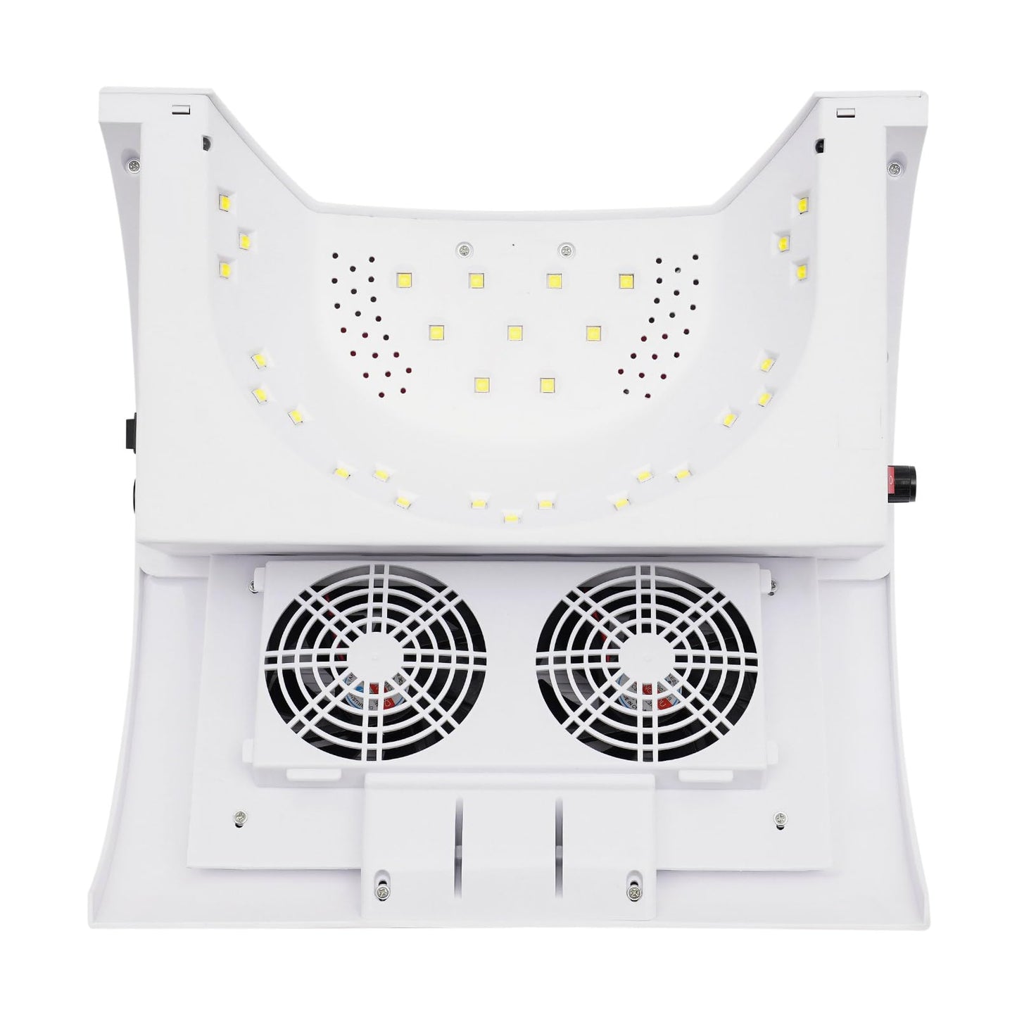 5-in-1 Manicure Machine, Timing Drying Nail Gel Machine, Nail Dust Collector, Nail Drill for Polishing, Charging and Lighting Nail Machine w/UV + LED Lamp for Salon & Home(60W)