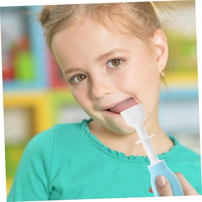 Tongue Trainer for Oral Muscle Rehabilitation Suction Device for Speech Therapy and Swallowing Exercises for Elderly and Children Adjustable and Easy to Use