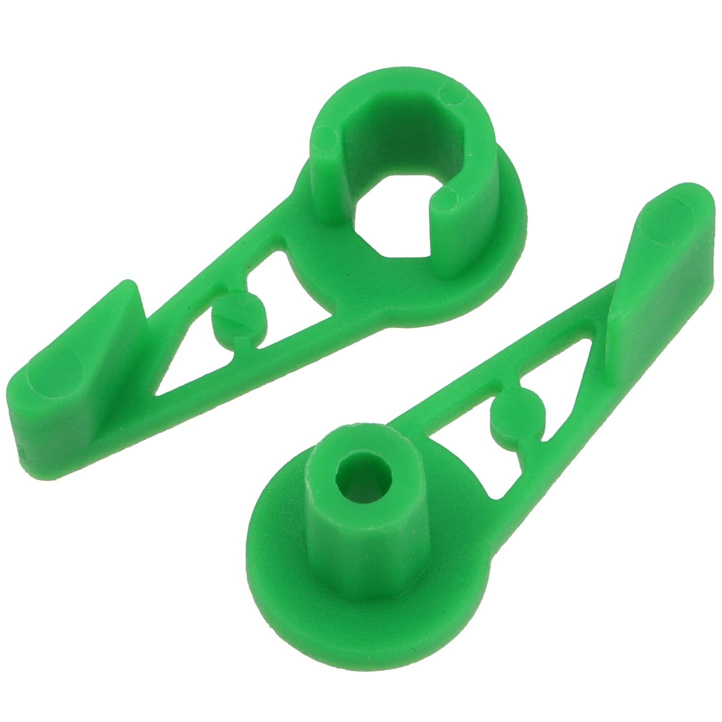 KEILEOHO 120 PCS 360 Degree Adjustable Plant Clips, Plant Branches Bender Stem Trainer Clips, Plant Low Stress Training Clips for Low Stress Training Plant Stem Support, White and Green