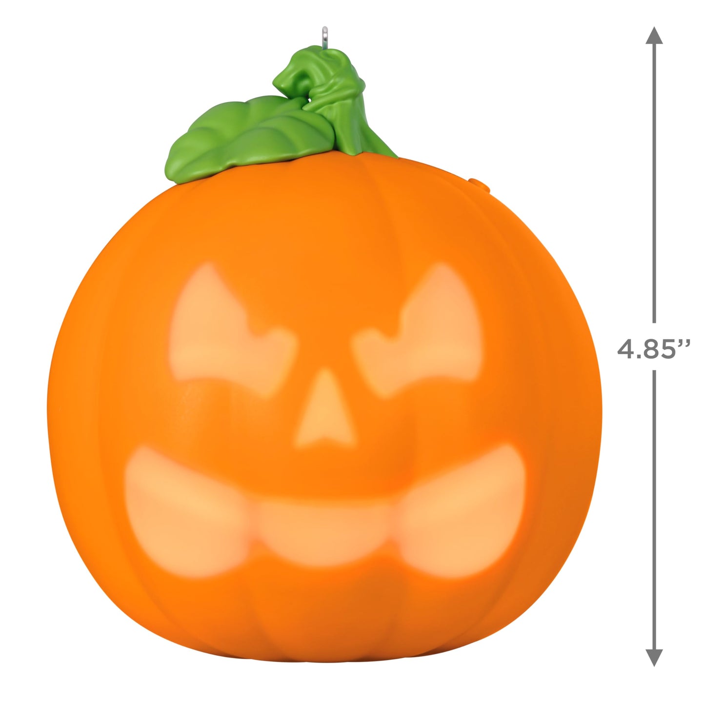 Hallmark Keepsake Halloween Ornament, Spirited Pumpkin With Light and Sound, Halloween Gifts