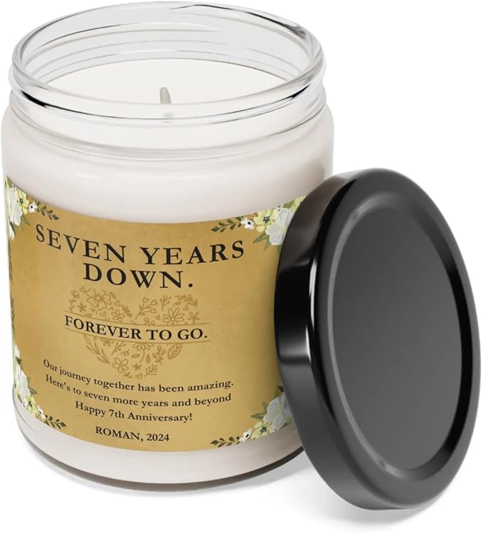 Gift for Couples Anniversary, Candle for Boyfriend Girlfriend, Best Gifts for Couples, Birthday Anniversary Romantic Day Gifts for Her Him, Housewarming Gifts for Women Men, Style 14