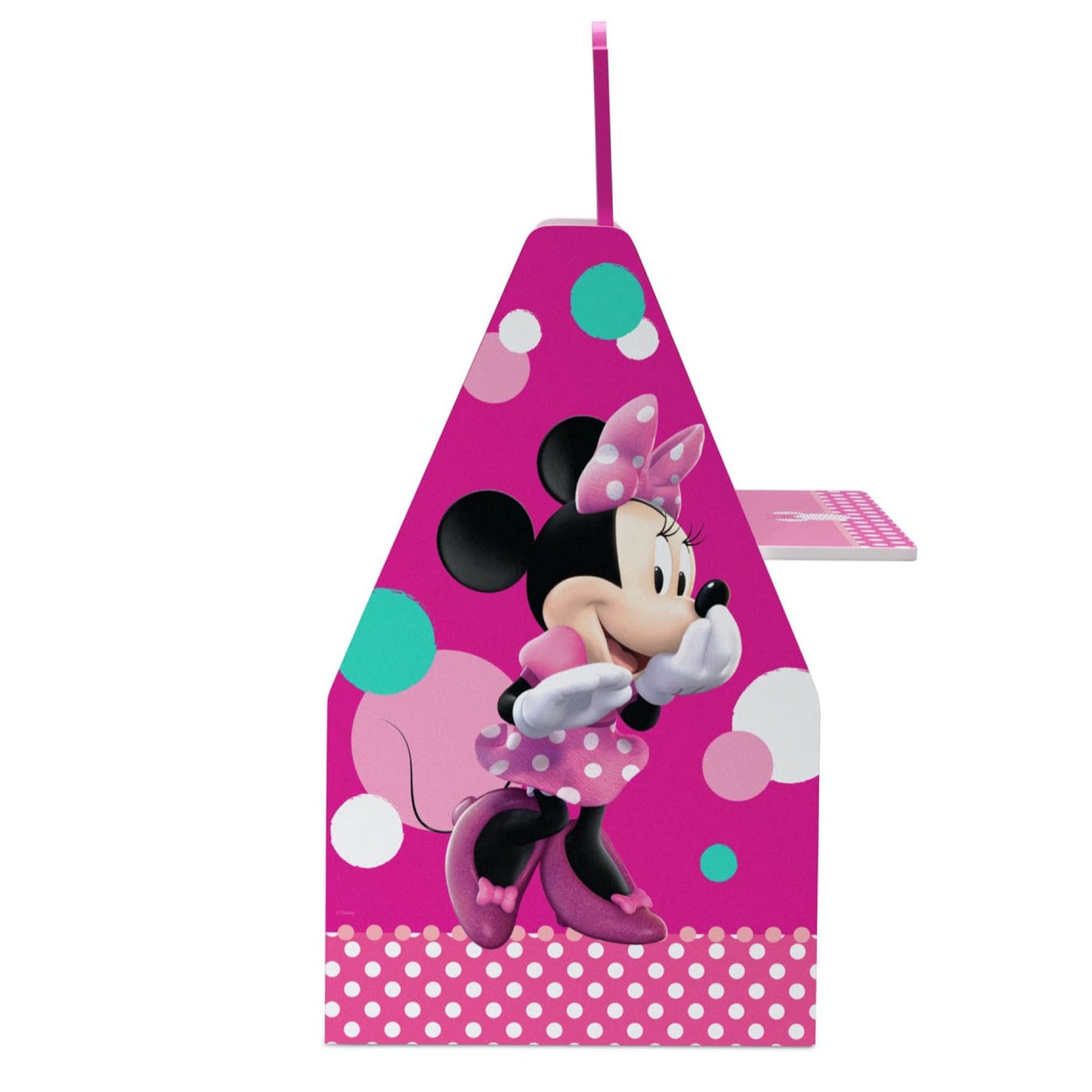 Delta Children Deluxe Kids Art Table | Easel, Desk, Stool, Toy Organizer, Disney Minnie Mouse