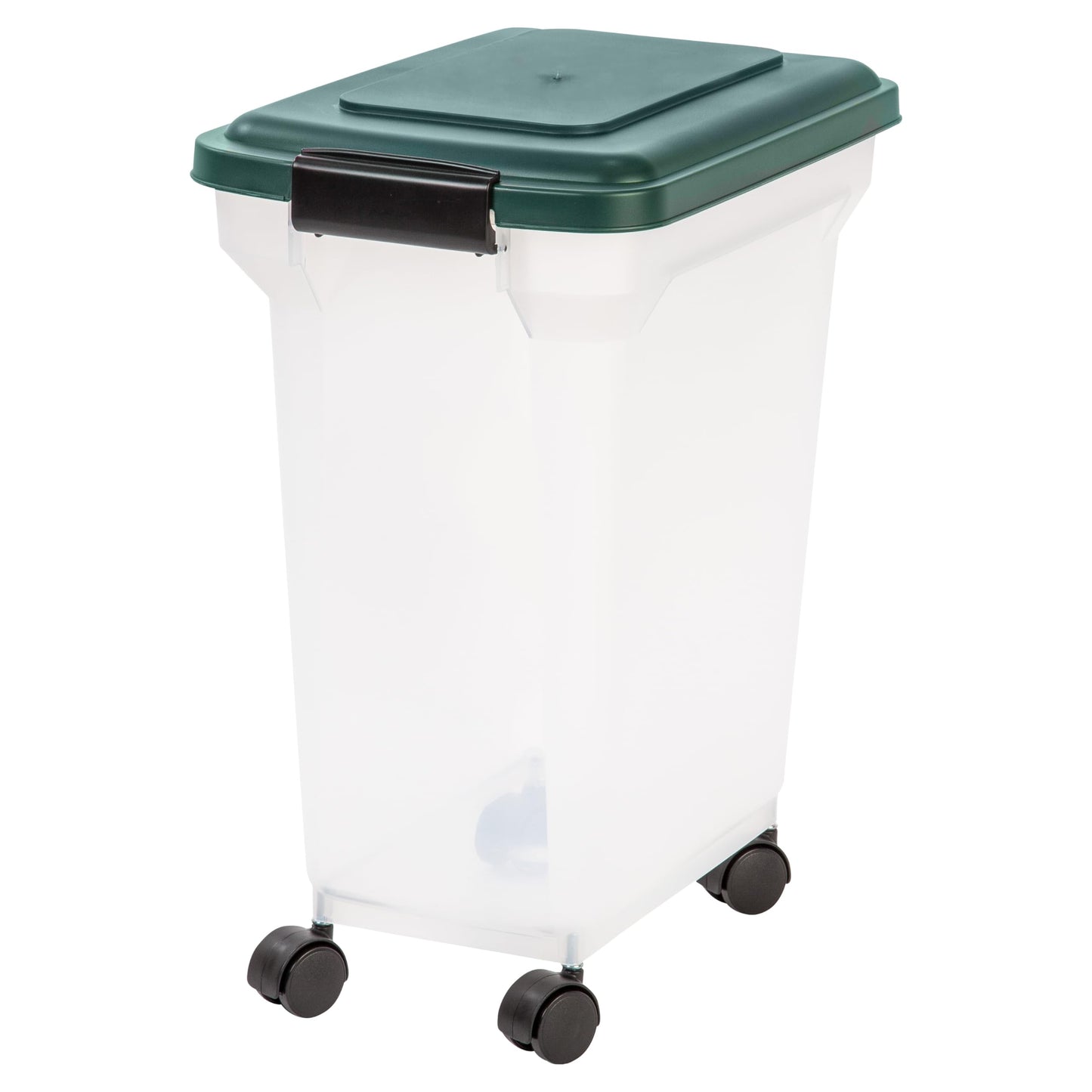 IRIS USA, Inc. Remington Airtight Pet Food Storage Container, 22-Pounds, Hunter Green