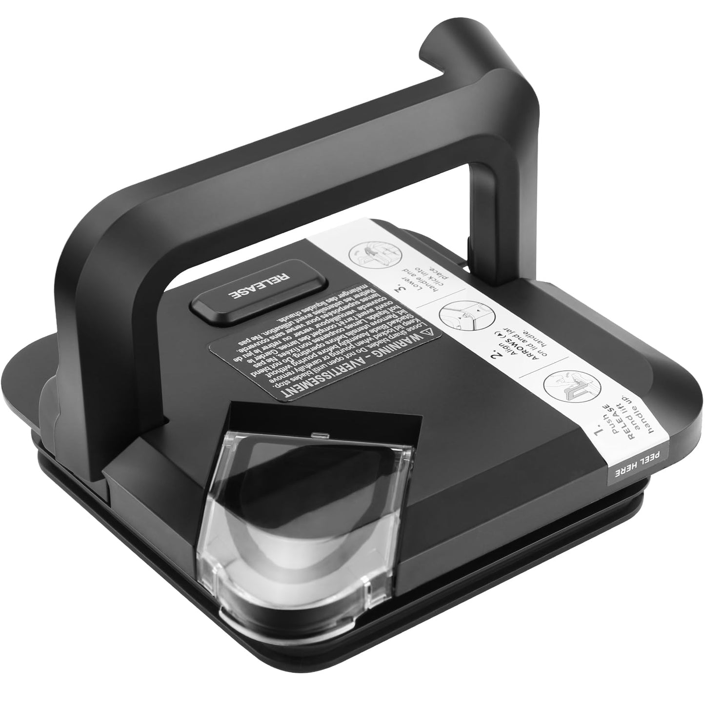 Replacement Locking Lid for Ninja Blender 72 OZ Pitcher BL610 BL642 BL682 BN701 BN751 BN700 BN801 BN750 CO610B DB751A BN800 CT610, Lid Replacement Compatible with Ninja Blender 72OZ Pitcher New Model