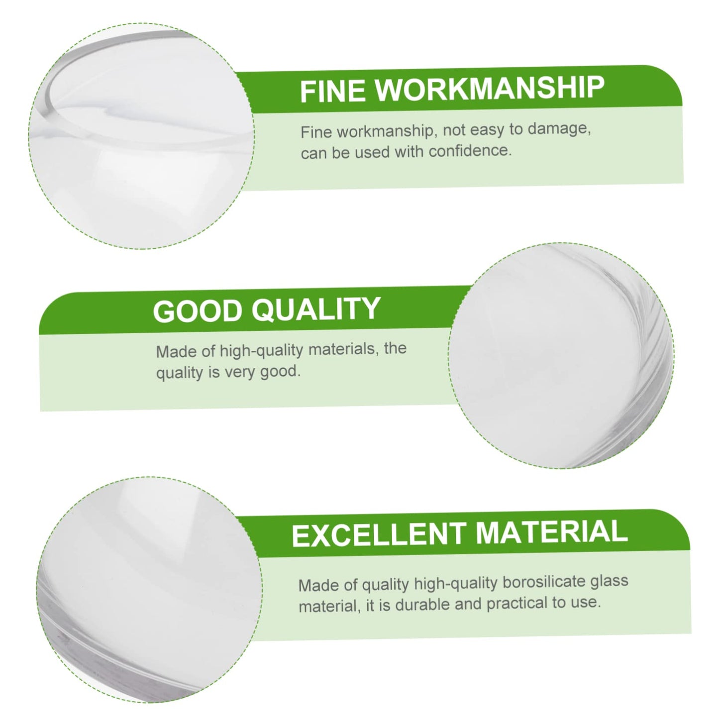 Gogogmee Landscaping Bottle High Borosilicate Glass Terrarium for Plant Decor Wide High Multi-Functional Container for Indoor and Outdoor Use