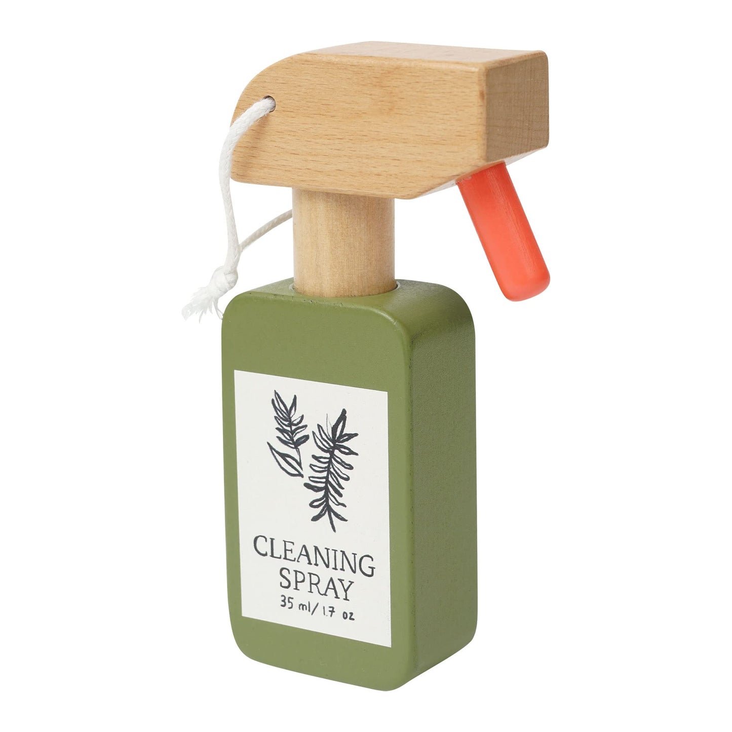 Manhattan Toy Decorative 5-Piece Wooden Pretend Housekeeping Cleaning Set for Kids 3 + Year Old and Up