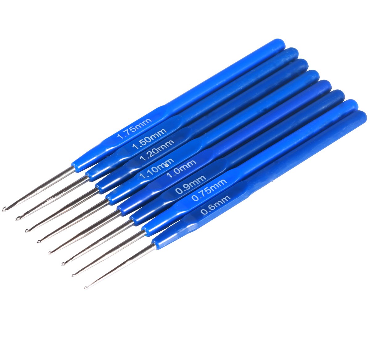 64 Pieces 16 Sizes Crochet Hook Set Needles Stitches Knitting Craft Case Crochet Set Yoker Weave Yarn Set
