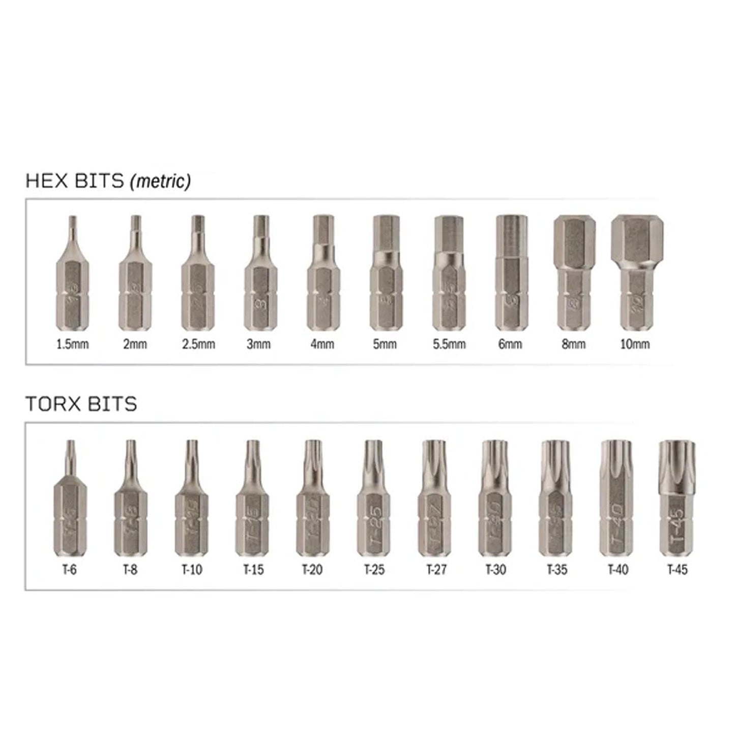 Fix It Sticks Benchtop Bit Pack | Durable Reliable Corrosion-Resistant Compact Portable Easy-to-Use Multi-Purpose Bit Kit | Fits Benchtop Tray