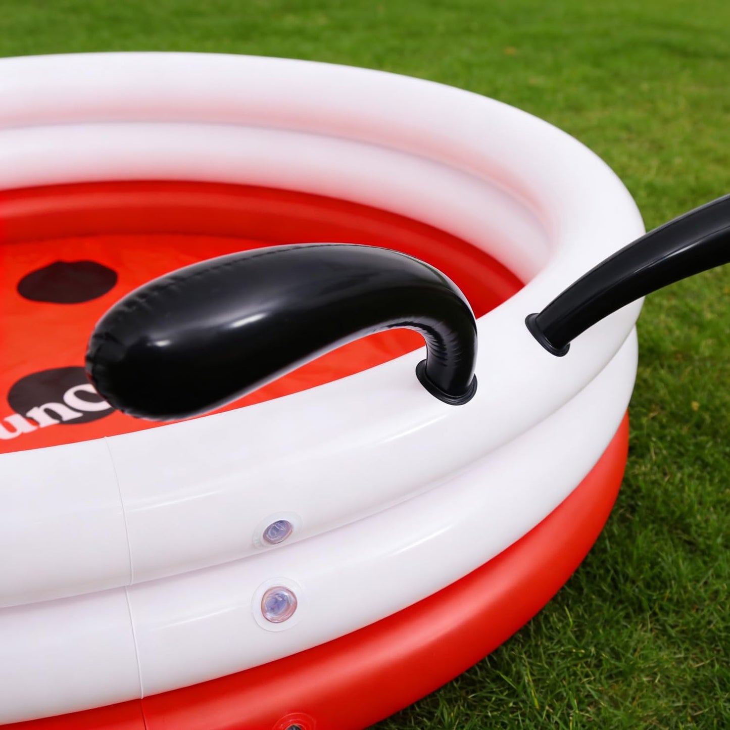 CHICLIST Kids Inflatable Swimming Pool 47", ASTM Certified Splash Pool for Children 3+, Outdoor Water Play Pool with Drain Plug for Summer