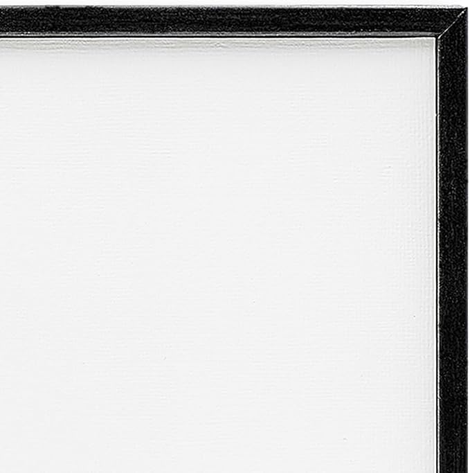 Stupell Industries Abstract Mindfulness Exercise Framed Giclee Wall Art Design by Tim Parker, Black Framed, 14 x 11