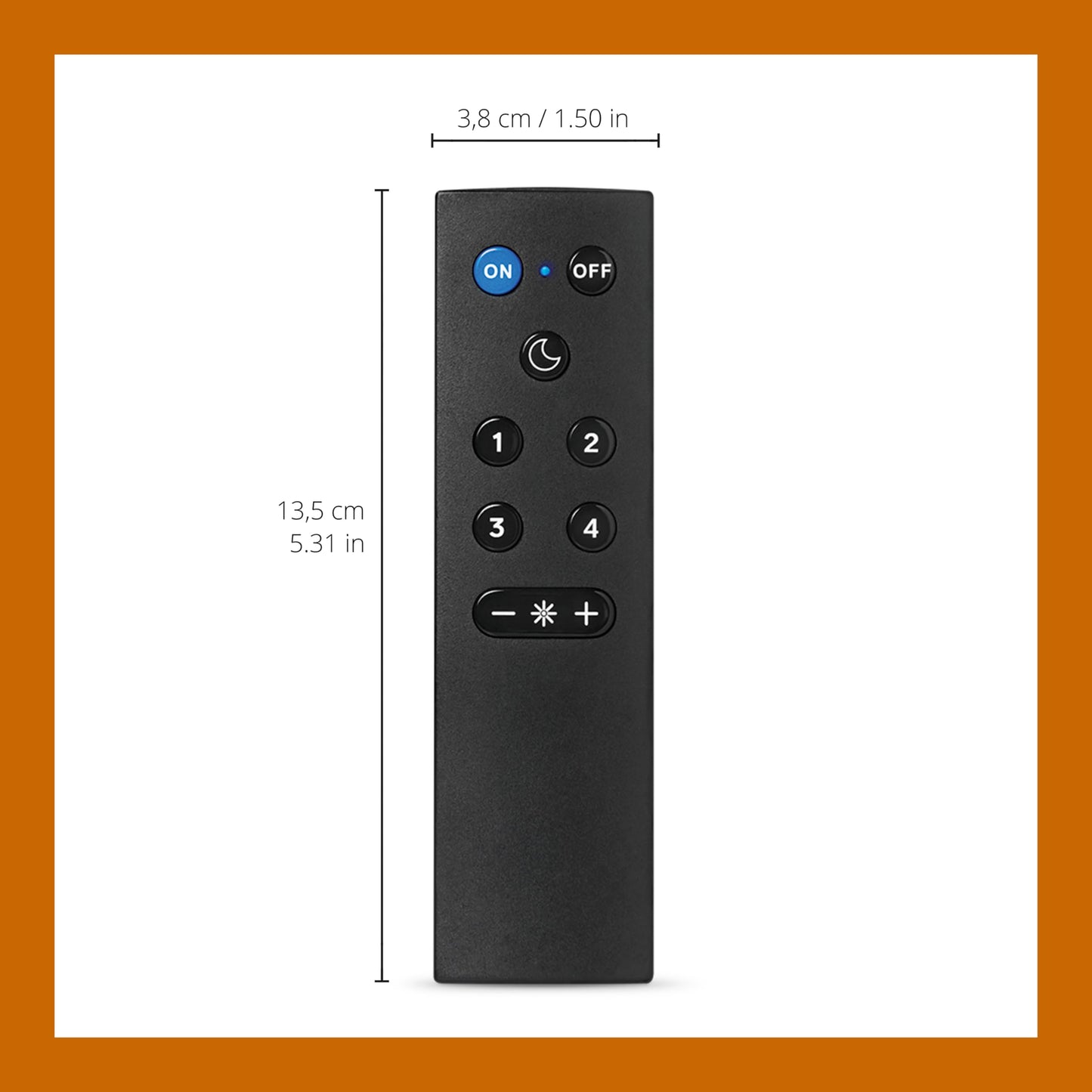 WiZ Connected Remote Light Switch, Works with All WiZ Products, Turn Lights On or Off, Brighten or Dim Room, Control Switch, 1 Pack
