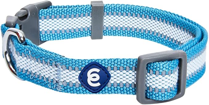 Blueberry Pet Essentials Matching Large Dog Collar | Adjustable Classic Solid Color Nylon Dog Collars for Large Dogs | Reflective Rouge Red Dog Collar for Large Dogs