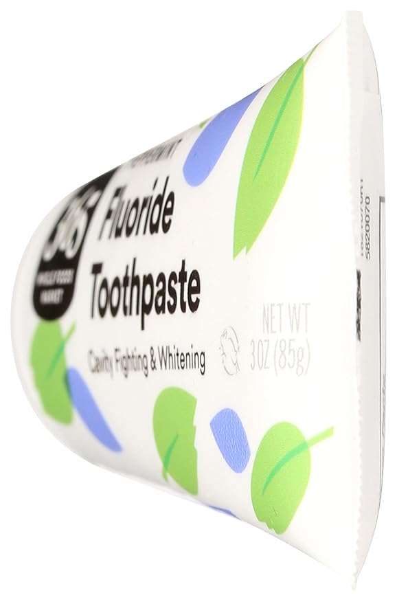 365 by Whole Foods Market, Travel Size Toothpaste Fluoride, 3 Ounce
