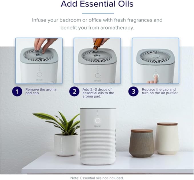 LEVOIT LV-H128 Air Purifier Replacement, 3-in-1 Pre-Filter, Capture Dust Smoke Pollen, Activated Carbon, 3-Stage Filtration System, 2 Piece Set, LV-H128-RF, 2 Pack