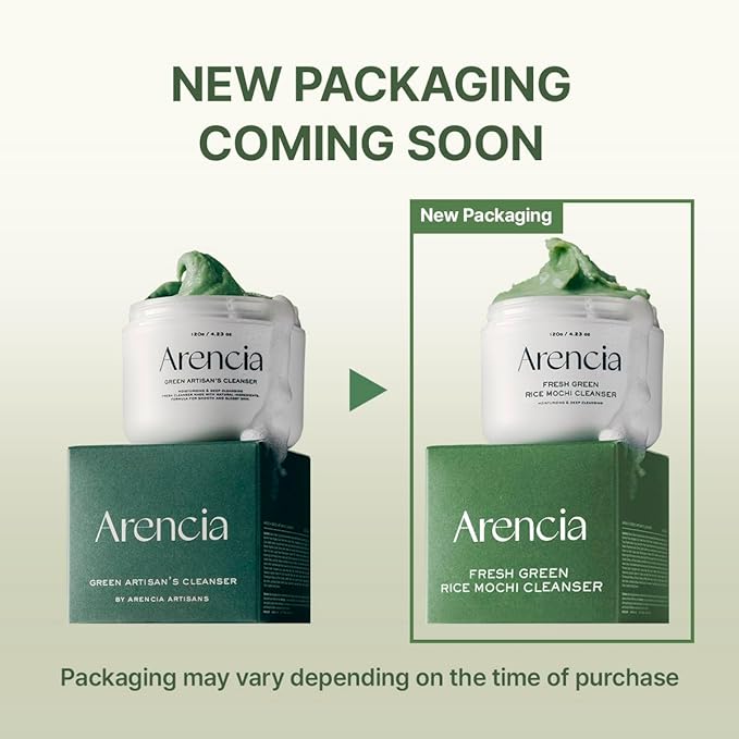 Korean Rice Mochi Face Cleanser - Face Mask, Foaming Cleanser, Gentle Scrub All in One - Deep Cleansing, Moisturizing, Pore Minimizing, Removing Blackhead- with Rice Water & Green Tea, Mugwort