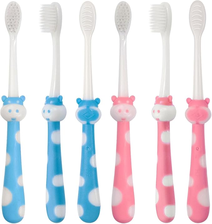 Disposable Kids Toothbrushes Individually Wrapped Bulk, 100 pcs Toddler Kids Toothbrush for Age 2+ Children Toothbrush Set Soft Toothbrushes for Kids Boys Girls