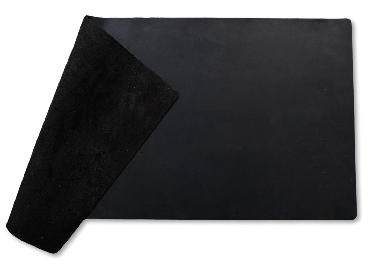 Genuine Leather Desk Pad, Office Desk Mat, Large Desk Blotter, Desk Protector, and Mouse Pad – 31.5" x 15.75" (1.8-2.0 mm) Black, Waterproof, Premium Quality for Desk Surface Protection and Comfort