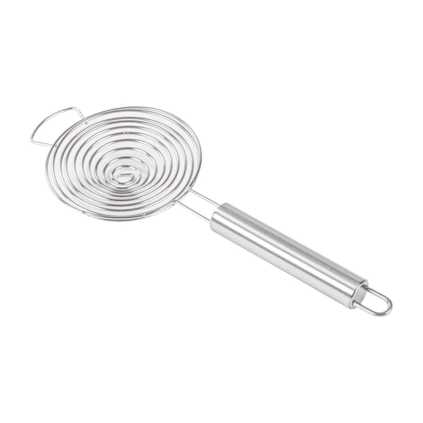 Restaurantware Met Lux 10.2 Inch x 3.5 Inch x 2 Inch Egg Separator 1 Spiral Egg White Separator - With Hanging Hole Dishwasher-Safe Stainless Steel Egg Yolk Separator For Kitchen