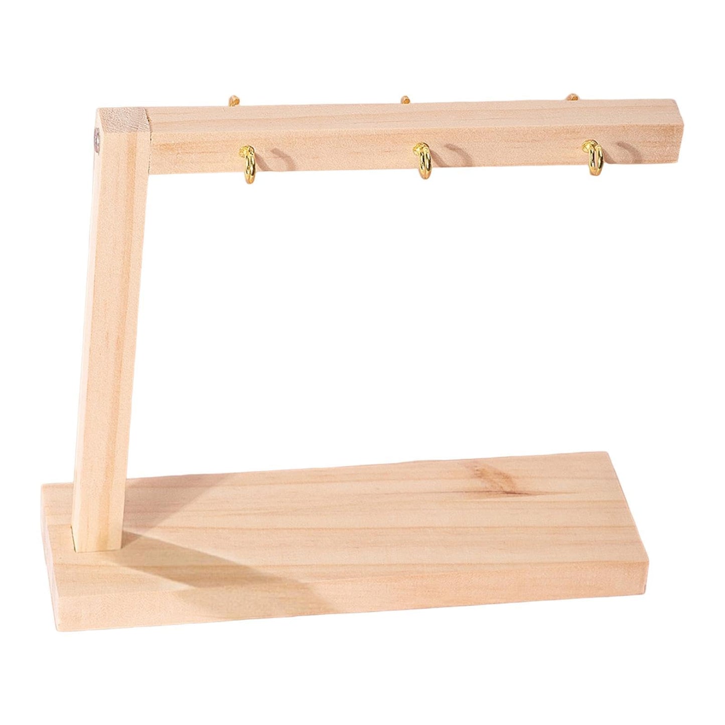 Teruyol Nail Swatch Sticks Display Stand Storage Manicure Tool Gift Organizer Rack for Women Home False Nails Sample Tips, L 20x6x17.5cm