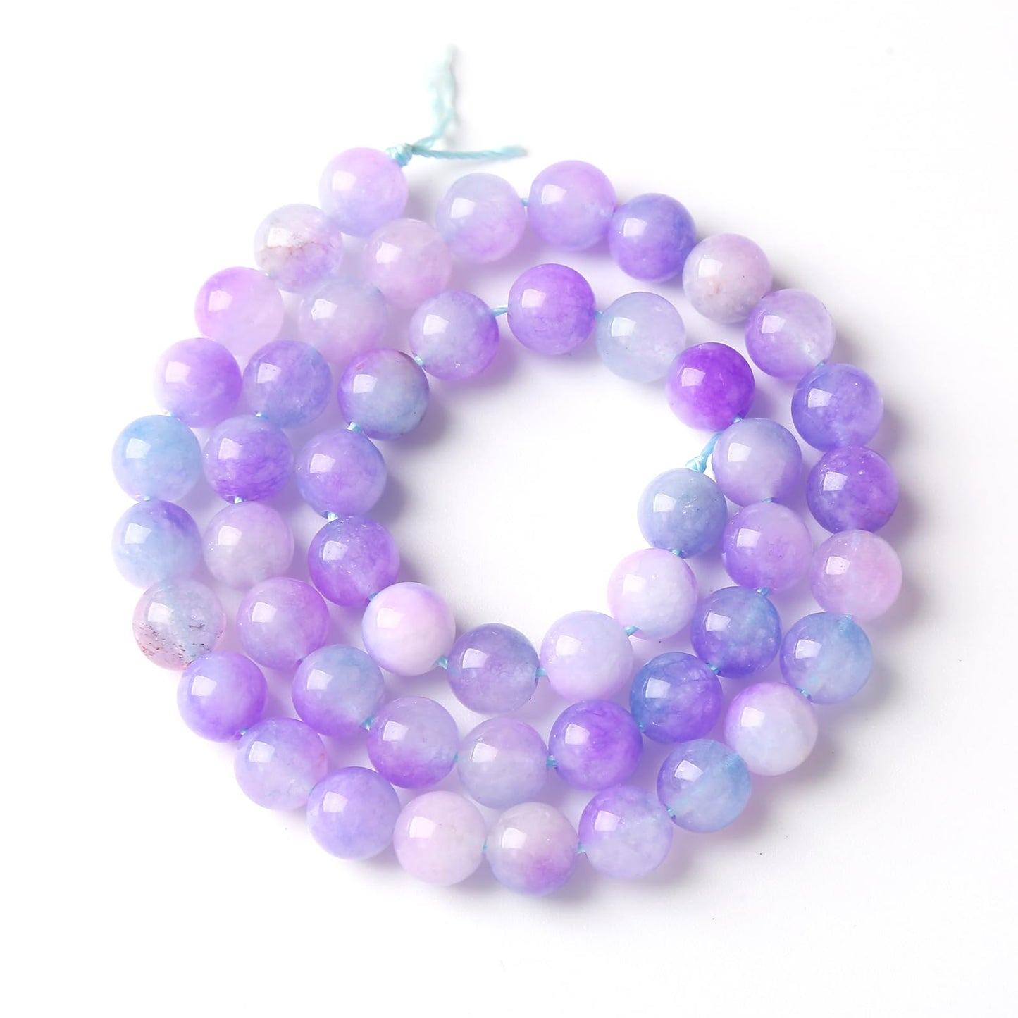 6MM 60PCS Natural Stone Dream Chalcedony Beads for Jewelry Making DIY Bracelet