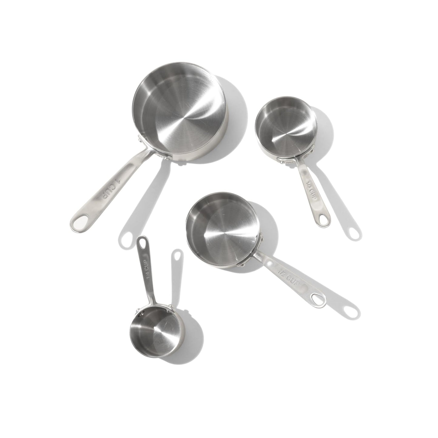 Made In Cookware | Measuring Cup Set | Stainless Steel | Stackable | Dishwasher Safe