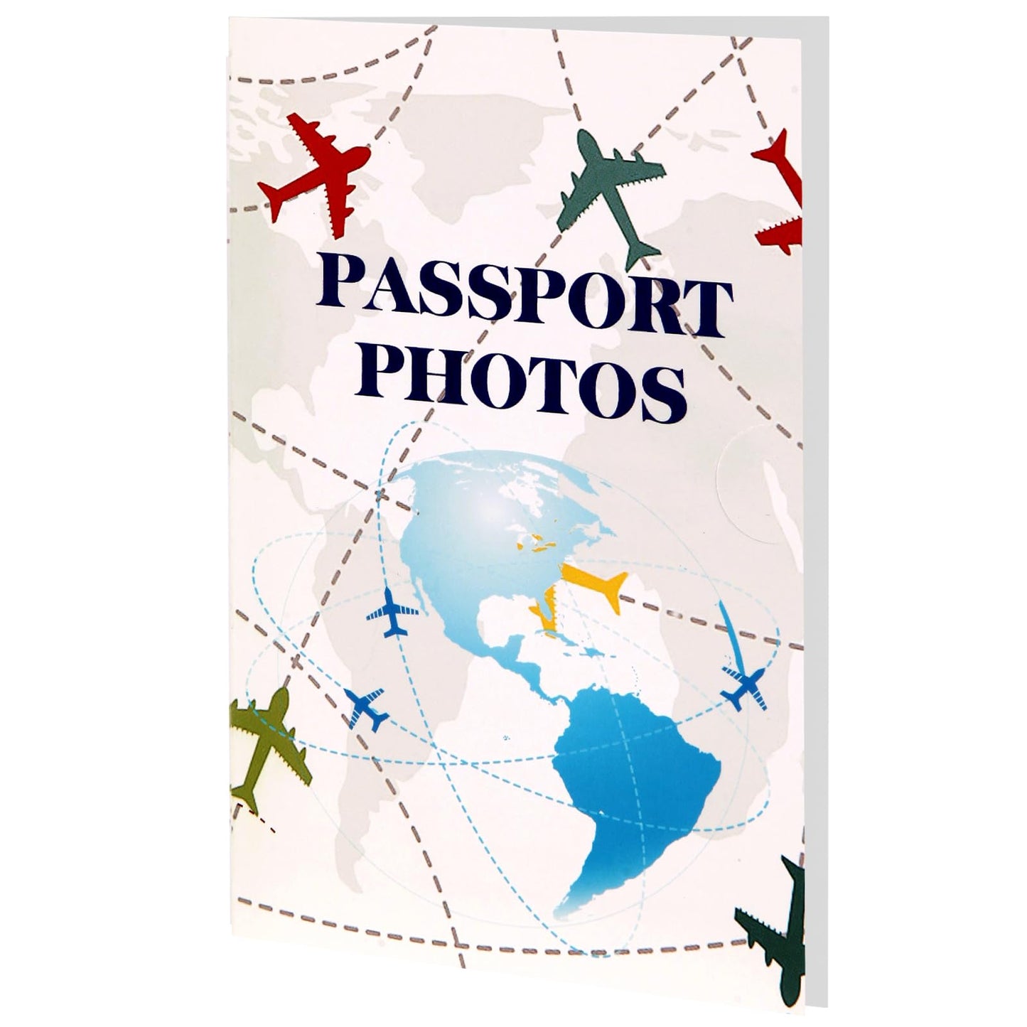 PruQuaiy150-Pack Passport Photo Organizer Folder with Pockets & Compartments for 2x2 Print, Picture Display, Travel Document Organizer - Small Business Supplies - Passport Holder for Travel