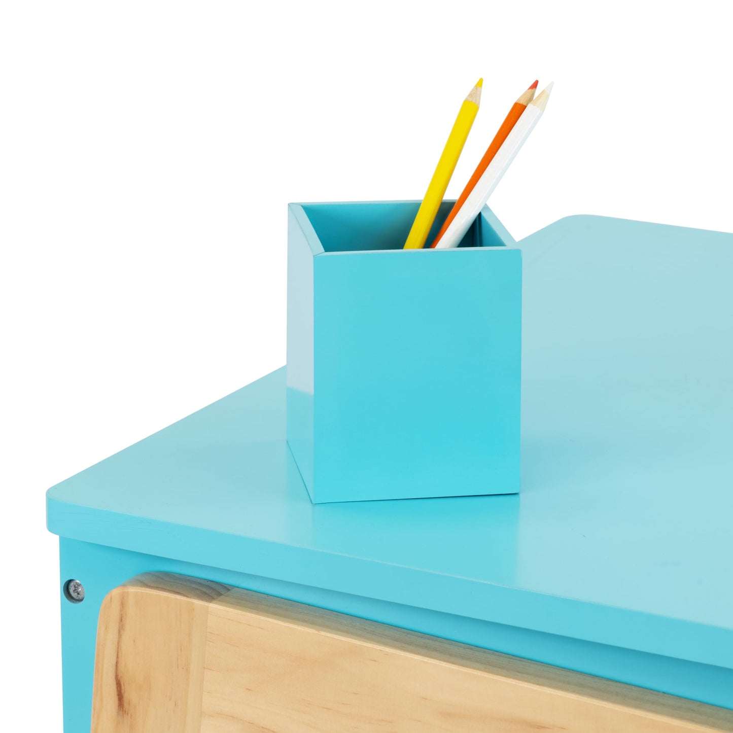 Humble Crew Kids Playroom Set, Desk and Chair with 3-Shelf Bookcase, Dry-Erase Whiteboard, & Markers, All-in-One Toddler Activity Table Set for Learning, Art & Organization