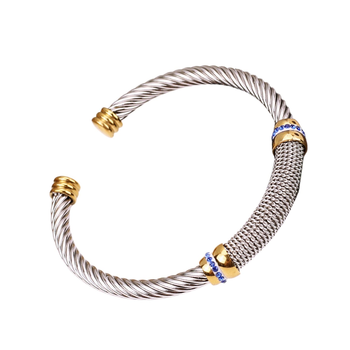 925 Sterling Silver Bracelet for Women Chunky Open Bangle for Men Twisted Cable Wire Bangle Bracelet Open Cuff Bangle Bracelet Simple Cuff Bangle Jewelry Gift for Valentine's Day Birthday Graduation