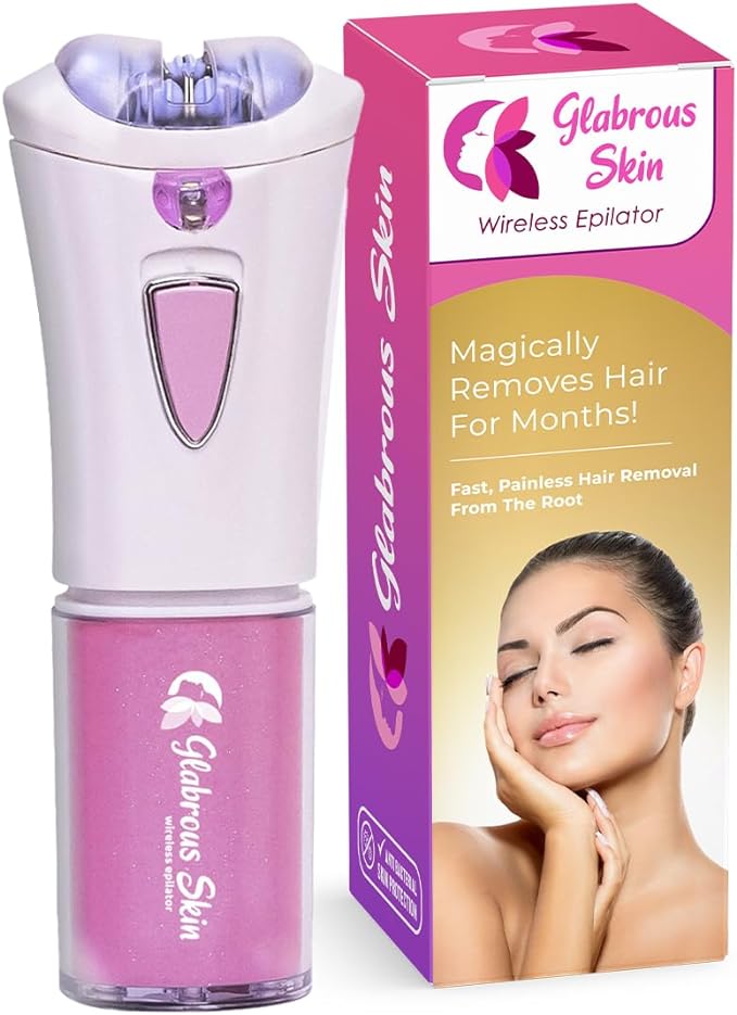 Glabrouse Skin Epilator, Glabrous Skin Hair Remover for Face - Look Glamorous with Glabrousskin Hair Removal