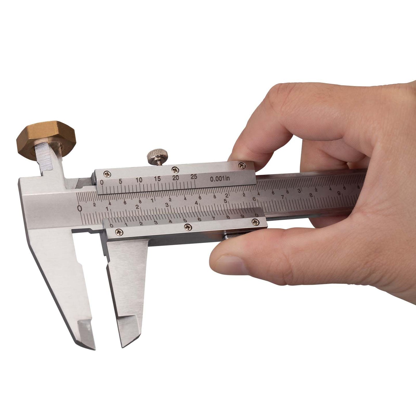 Spurtar Vernier Caliper Measuring Tool 6", 0-6Inch/0-150mm Manual Non Digital Calipers, 0.001"/0.02mm High Precision Durable Micrometer