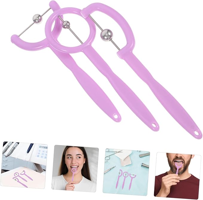 Tongue Muscle Trainer Tool for Boy Girl Portable Oral Exercise Device for Articulation Improvement Safe Design Enhances Tongue Agility and Precision