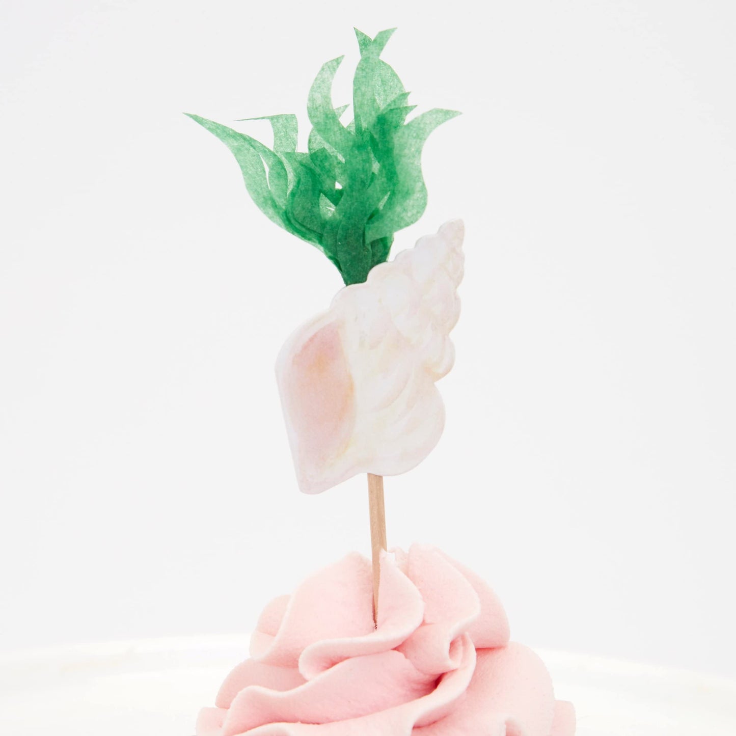 Meri Meri Mermaid Cupcake Kit (Pack of 24) - Includes Toppers & Liners, Disposable