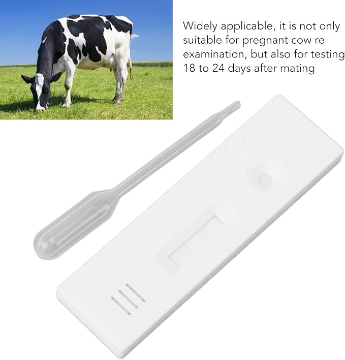 Fdit Cow Pregnancy Test Strips High Accuracy Quick Detection Early Pregnancy Diagnosis Tool