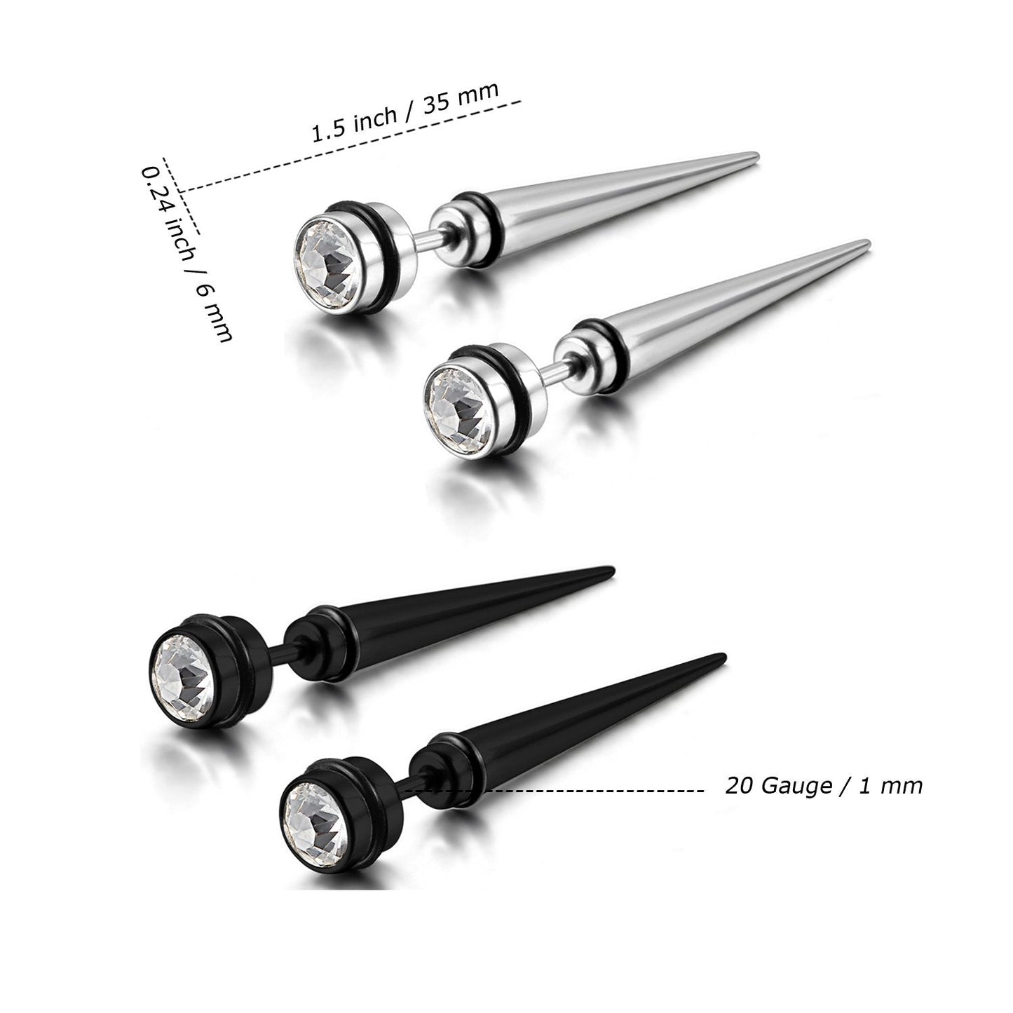 spike earrings