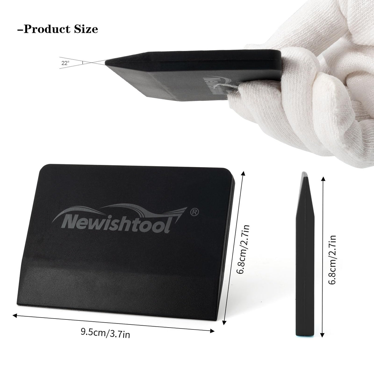 Soft Silicone Small Squeegee for Vinyl