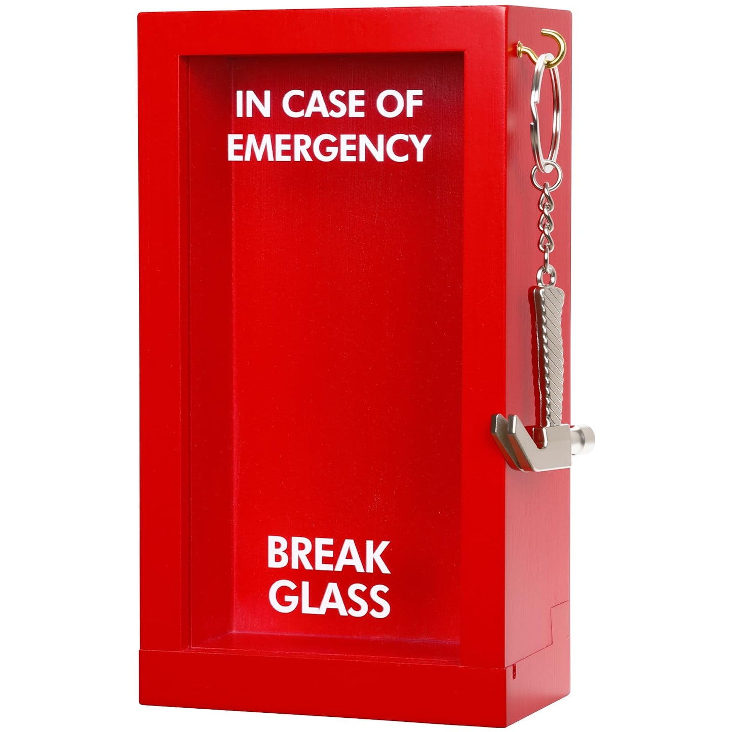 JULEASEL Fun Emergency Puzzle Box w/Hammer – Unique Gift Idea for Cash, Gift Cards, Vouchers, Tickets – Fun & Creative Gifts Box for Birthdays, Holidays & Special Occasions