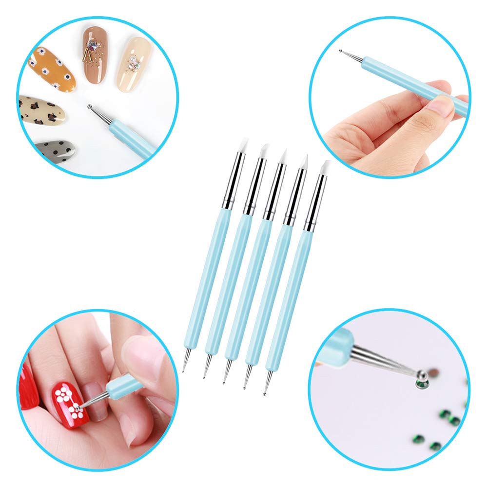 53PCS Mandala Dotting Tools Set for Painting Rocks,Mandella Art and Drafting Art Supplies