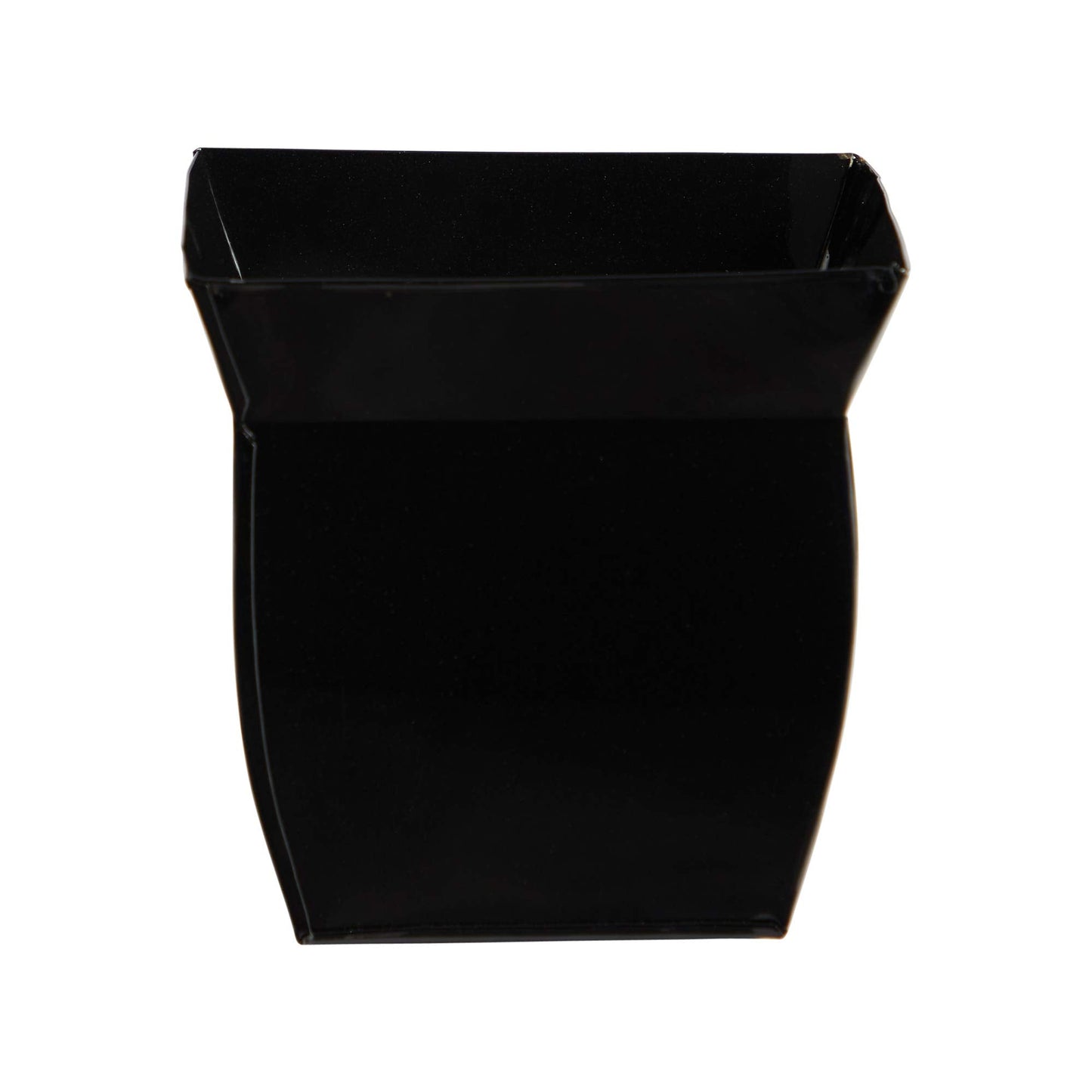 Nearly Natural 8in. Fluted Metal Square Planter