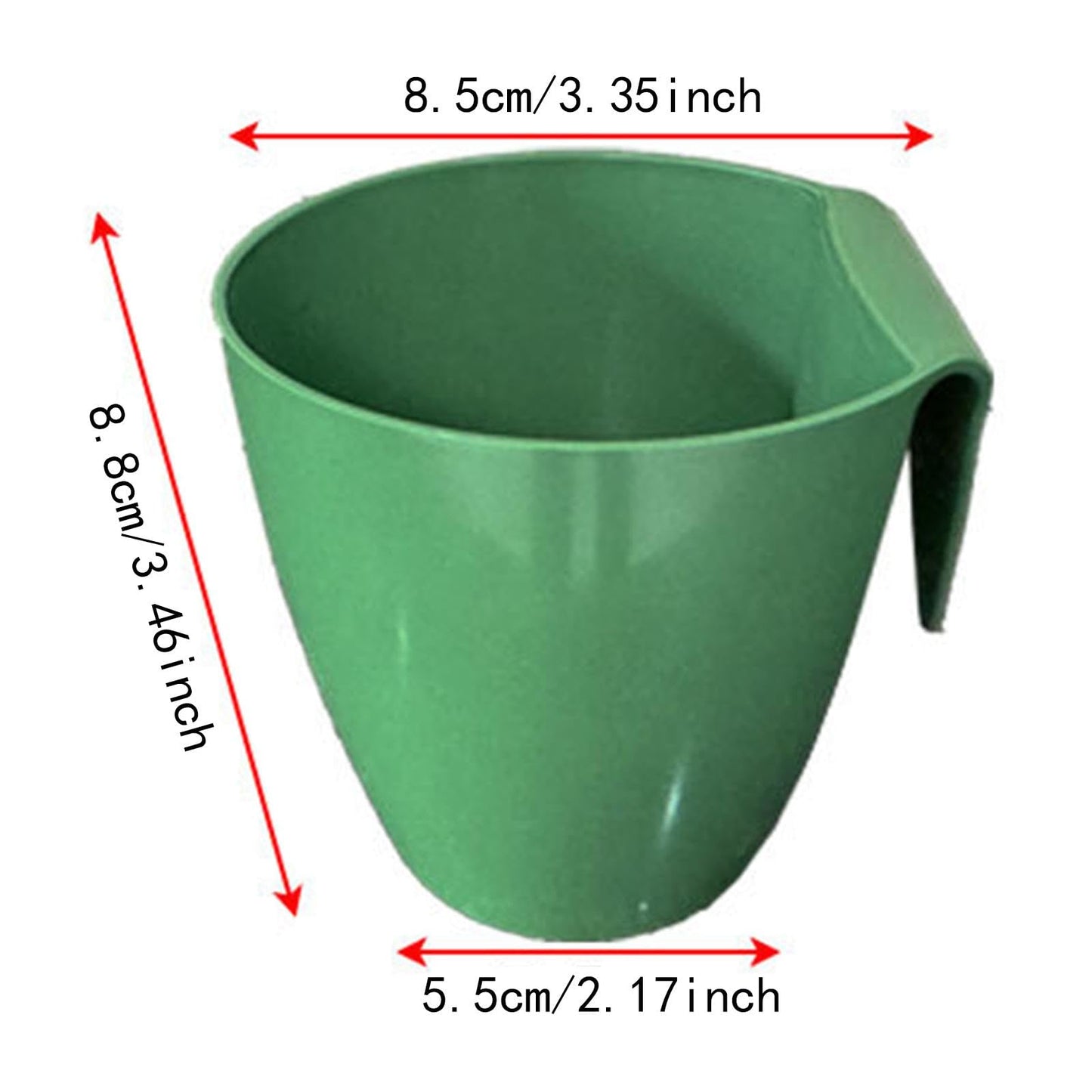WeiLaiKeQi 20 Pieces Plant Propagation Cup Strawberry Roots Growing Propagate Plant Holder Nursery Pot Bare Root Strawberry Plants Cultivation Tools Lightweight, Size L