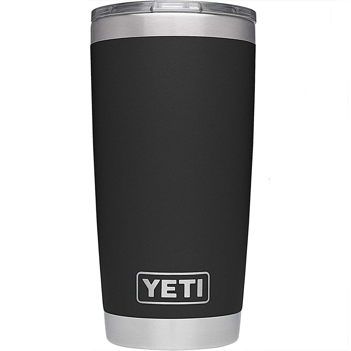 YETI Rambler 20 oz Tumbler, Stainless Steel, Vacuum Insulated with MagSlider Lid, Black