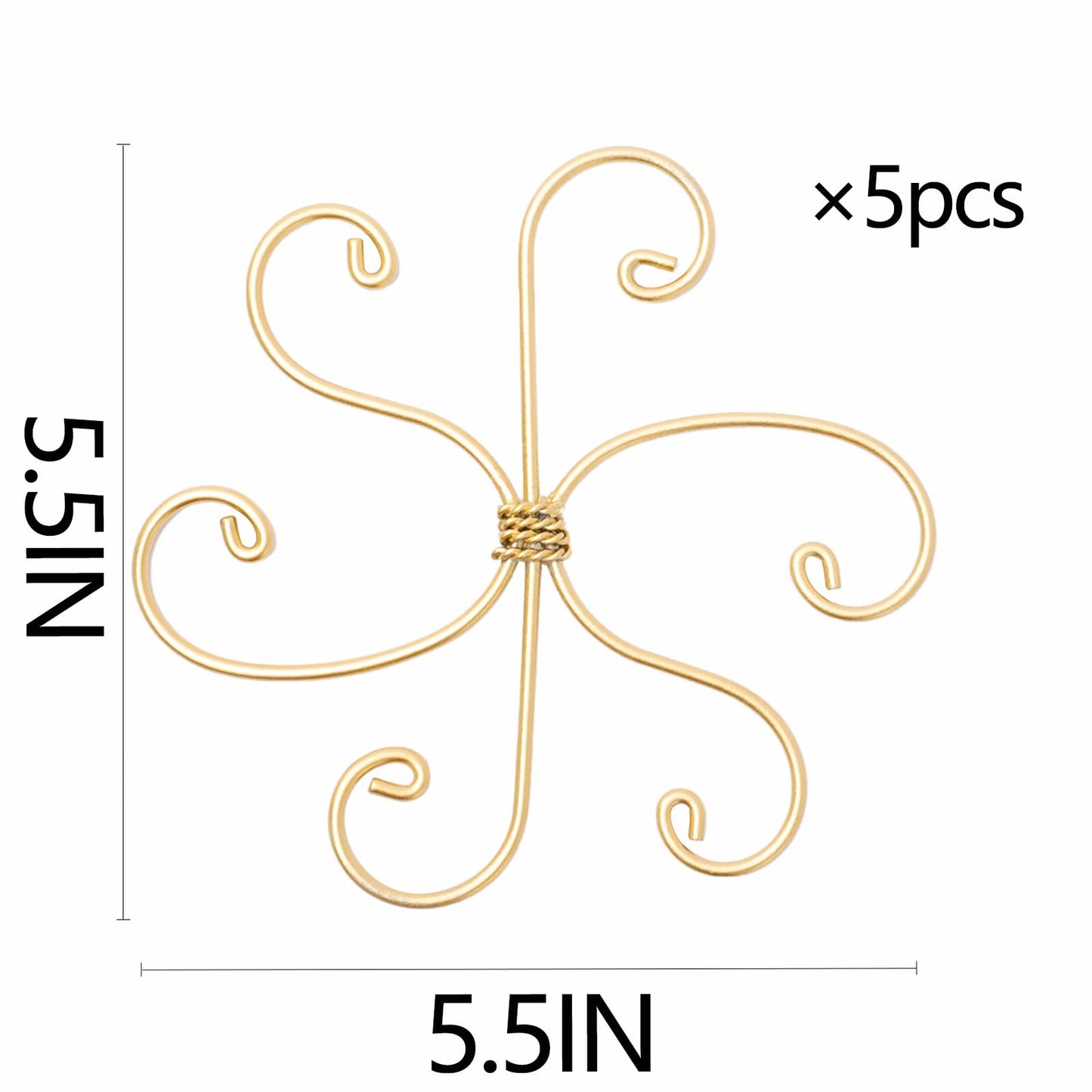 YOHSNOR Durable Monstera Plant Support Hooks 5.5in - 5-Piece Set for Indoor Plant Stabilization, Easy-to-Use Grapple Holders for Monstera and Turtle Shell Plants for Plant Lovers