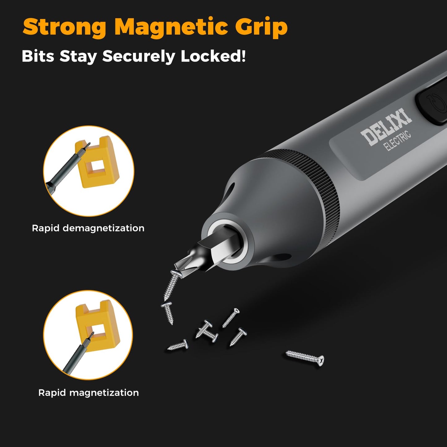 Treevian 72 in 1 Electric Screwdriver Kit, 3.7V Dual-Head Precision Screwdriver Set with 3.5N.m Manual and 0.3N.m Mini Electric Screwdriver, Magnetic Case for Repair Cameras, Laptops, DIY Kits