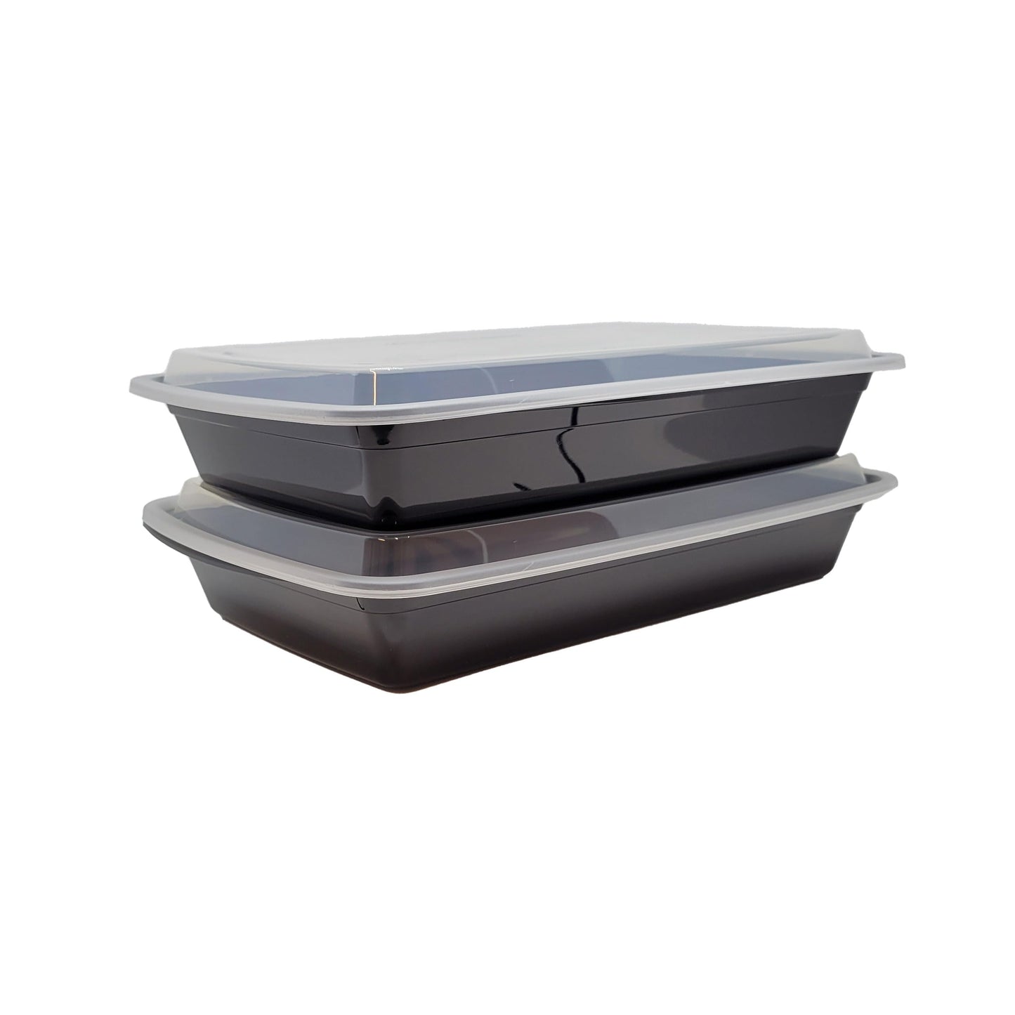 DHG PROFESSIONAL 50 sets Rectangle 58oz Meal Prep Containers with lids Microwavable Food Container Plastic BPA Free Rectangle