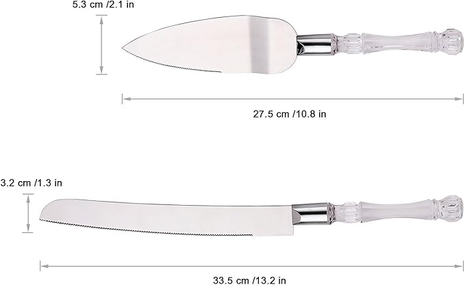 AW BRIDAL Personalized Cake Cutting Set for Wedding Pie Server Pizza Cutter Wedding Registry Bridal Shower Gifts Engagement Gifts for Couples//DK001CPP123//
