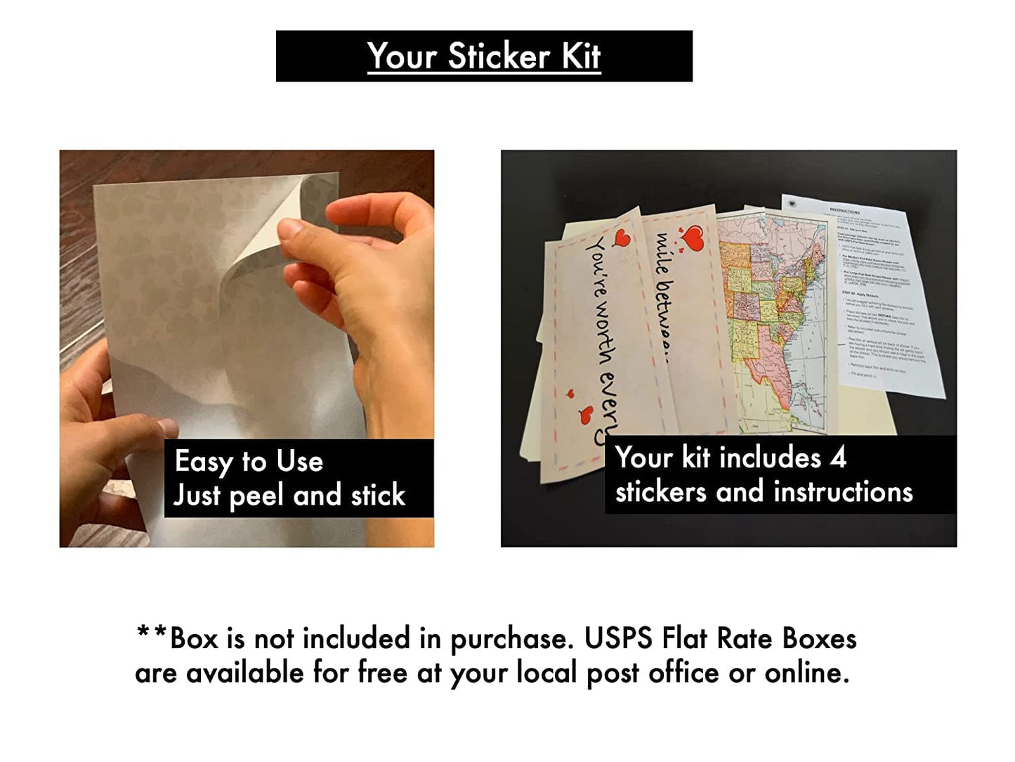 Final Exam Care Package Sticker Kit for College Students