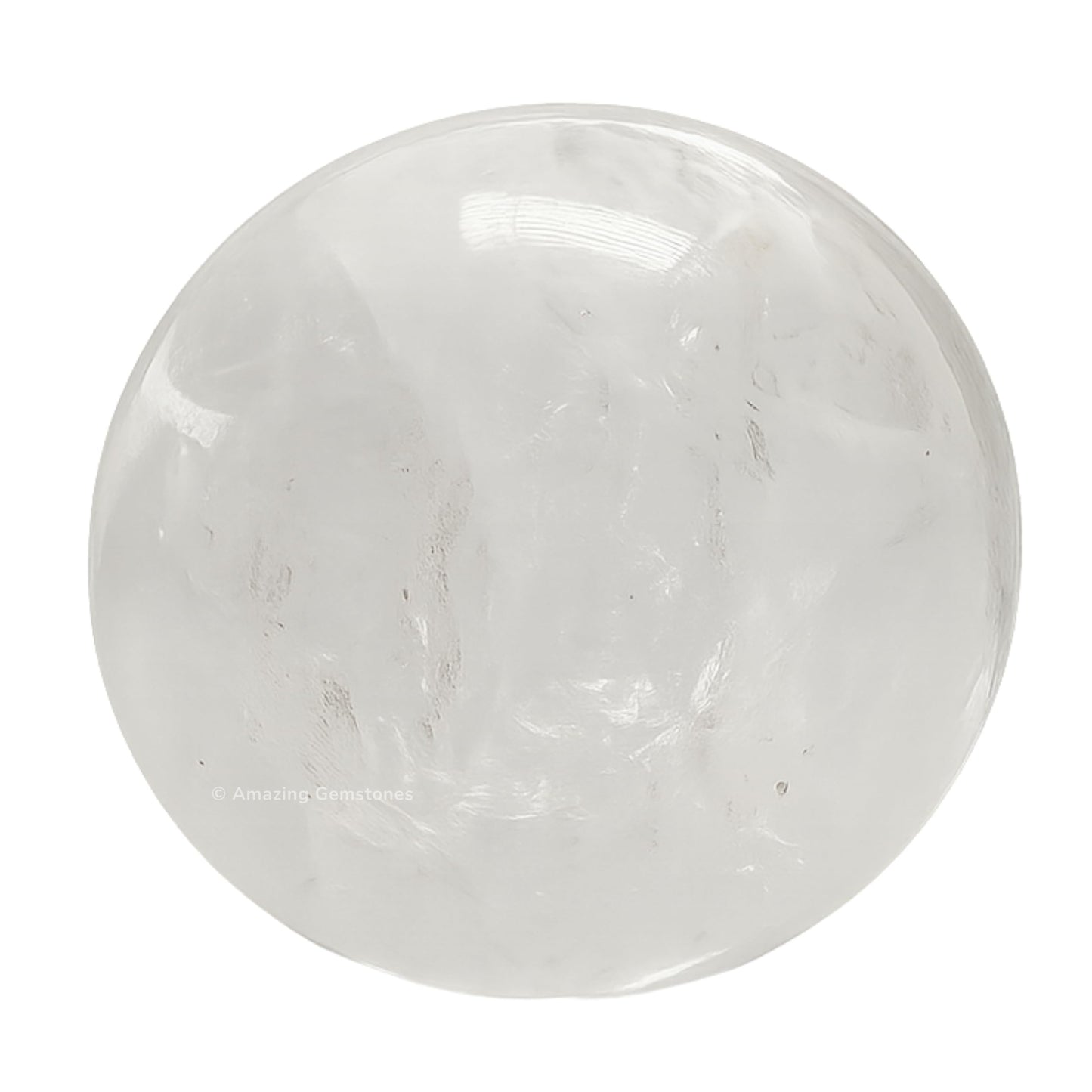 Amazing Gemstone Clear Quartz Crystal Ball with Stand - 2 Inches Crystal Sphere Meditation Balls for Witchcraft and Decorative Balls