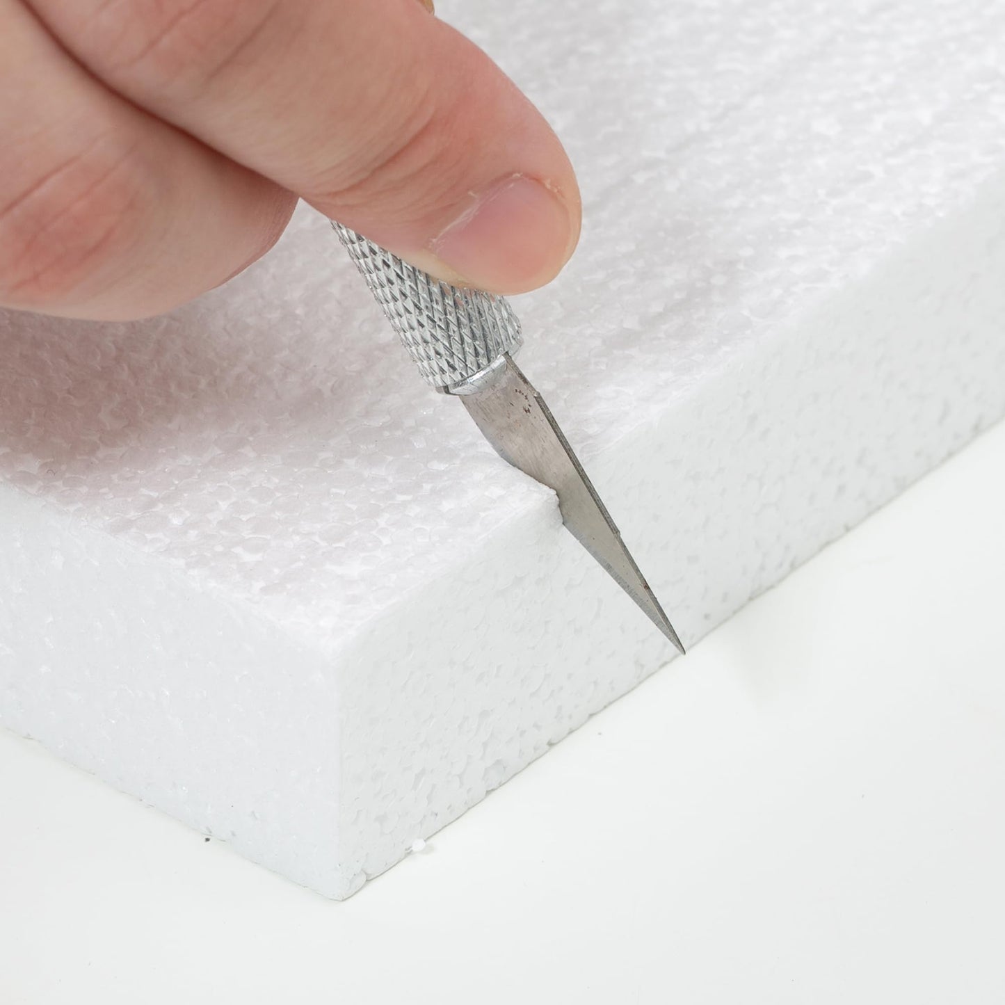 Crafare 17X11X2 Inch Craft Foam Blocks 3 Pack Polystyrene Foam Sheet DIY Crafting Rectangle for Arts School Projects Sculptures Floral Arrangements Modeling and Centerpieces