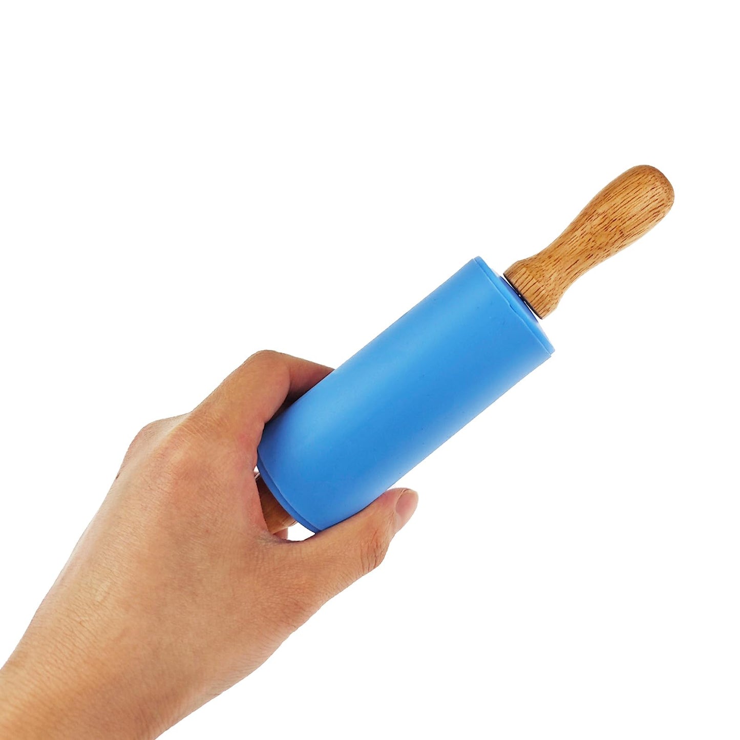 Miokun 18 Pack Small Rolling Pin for Kids, 9 Inch Kids Rolling Pin for Home Kitchen (6 colors)