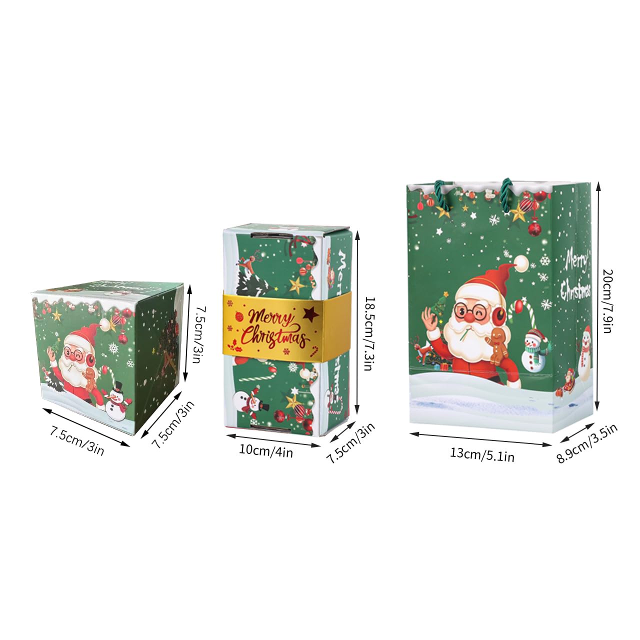 2025 New Year Surprise Gift Box Explosion Pop-up Cash, Unique folding and bouncing Gift box, Christmas and Birthday Surprise Explosion Box(12 bounces) (green)