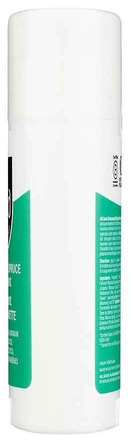 All Good Aluminum Free Deodorant Stick - Natural Deodorant w/Shea Butter & Aloe Vera, Bio-Active Formula, Vegan, Underarm Odor Protection for Men & Women (Cedarwood & Spruce)